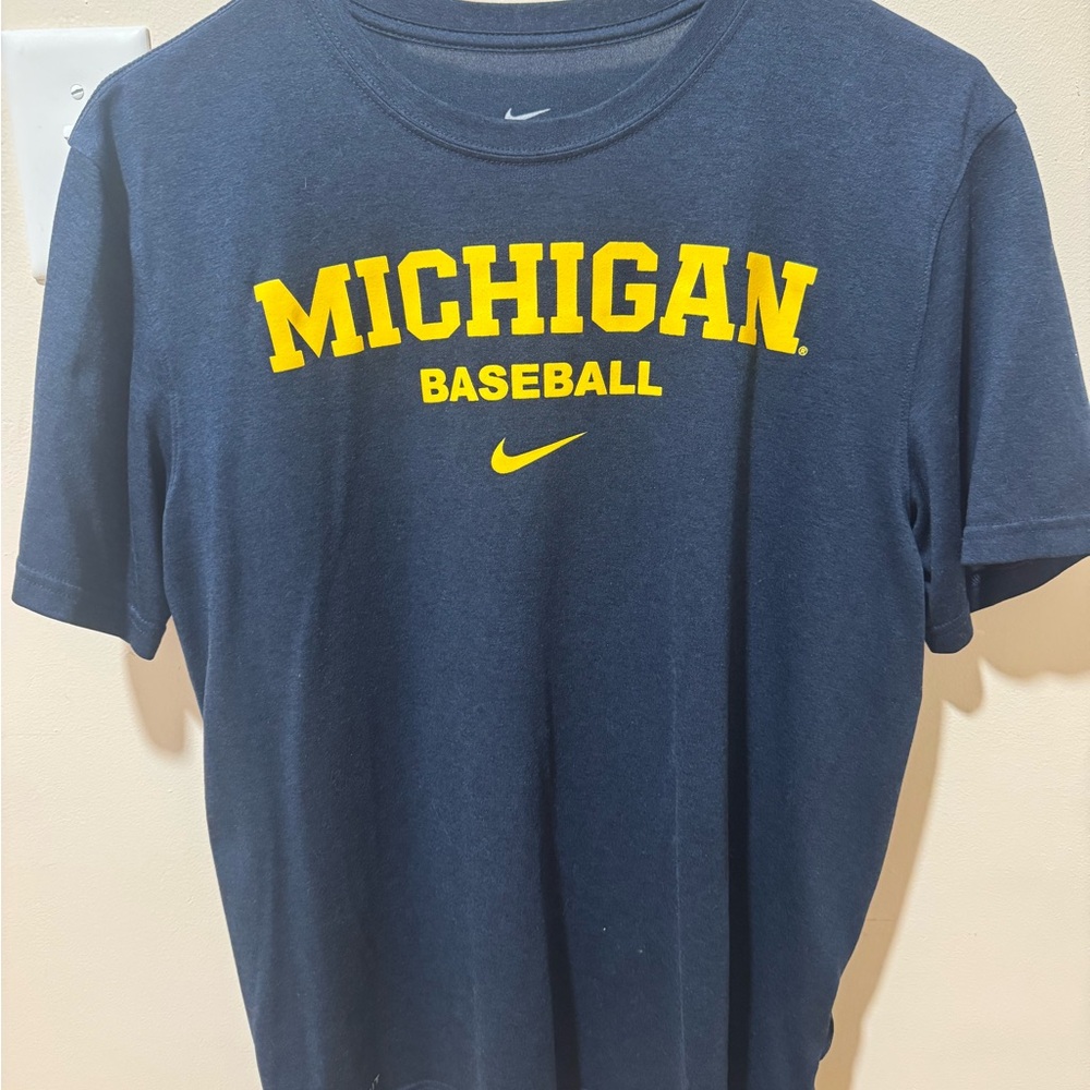Nike Dri-FIT Michigan Baseball Athletic Tee M